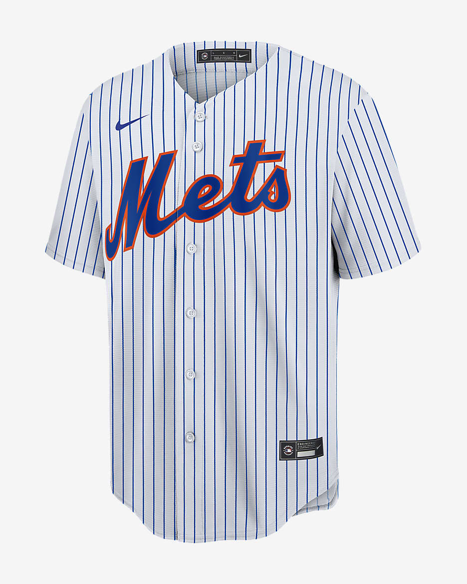 MLB New York Mets Jacob deGrom Men s Replica Baseball Jersey. Nike